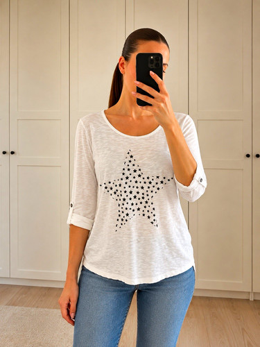 Only damen shirt weiß - xs,