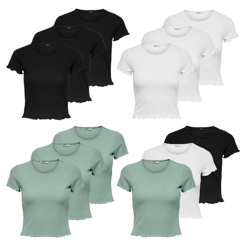 Only damen shirt - damen, 3er