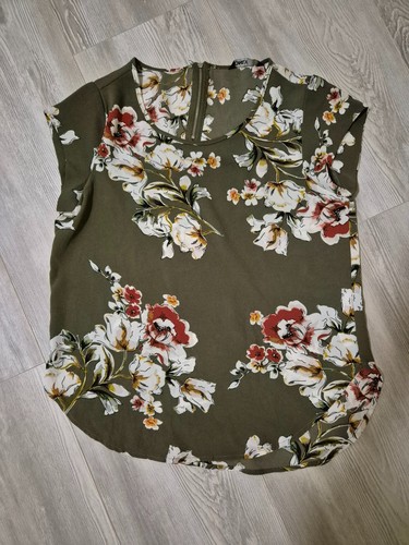 Damen shirt bluse geblümt - t-shirt,