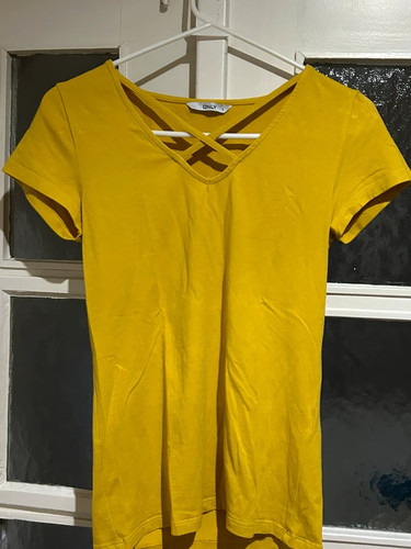 Gelbes shirt von - von, only