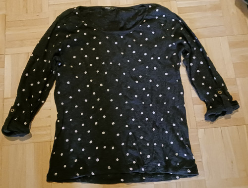 Only shirt schwarz weiß - schwarz,