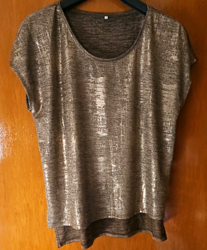 Only damen shirt l beige - t-shirt, gr.