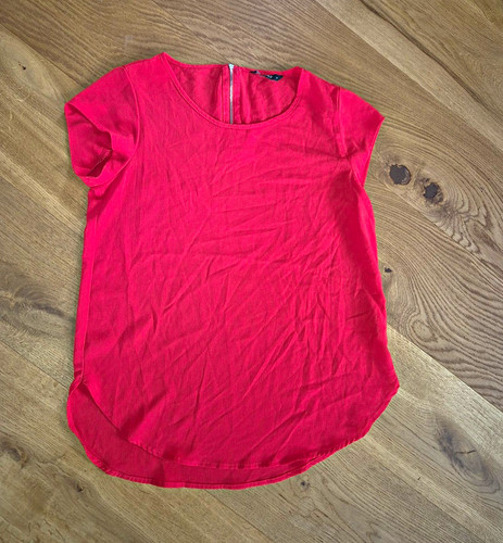 Only damen shirt rot kurzarm - only,
